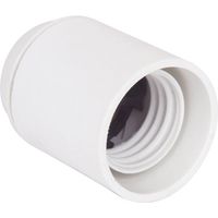 DEBFLEX - DOUILLE E27 LISSE PLASTIQUE BLANC - 712650