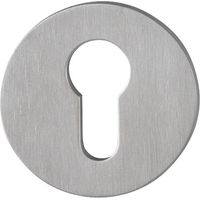 HOPPE par de rosetas de llave E849NS VA F69 placa de 2mm PZ redonda - 3758001
