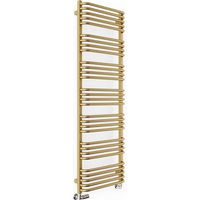 Scaldasalviette ad acqua calda colore 1140mm di altezza e 600mm di larghezza - 711 Watt - ALE1140/600SXBRA