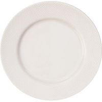 Msc Norwich Porzellanplatte Weiß Beige 23 cm