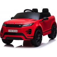 Macchina Elettrica per Bambini Licenza Land Rover Evoque 12V con Telecomando Rosso