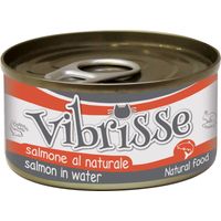 24 boîtes de 70 g chacune: Vibrisse Cat saumon naturel 24 boites de 70 g chacune