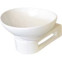 ONDEE ZEN - Lave-mains rond TWINSET - Blanc - 42x41cm - Céramique - Sans trop plein