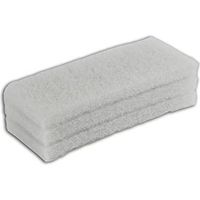 Accessorio pulizia Rubi abrasivo morbido bianco 25x10 cm 3 unità