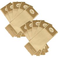 vhbw 10x Filtres turbo compatible avec Festool Turbo RTS 400 EQ, RTS 400, RS 400 ponceuse, ponceuse orbitale - Lot de sacs d'aspiration en papier