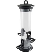Futtersäule Apollo groß schwarz Ø 11,5, Höhe 36 cm Vogelfutterspender