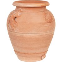 Terracotta pot for plants Outdoor and indoor jar Vinsanto jar Flower pots Jar with handles Garden decoration