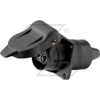Conector hembra de 3 vías con soporte de montaje para máquina agrícola
