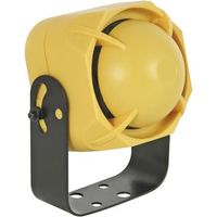 Velleman – Sirène d'alarme IP44 108dBA – Alimentation 6-14V CC – Montage mural – Tonalité modulée unique pour extérieur