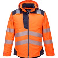 Parka Hv Pw3 Couleur : Orange/marine Taille Xl - Portwest