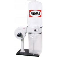 Aspirateur de chantier proma OP 750 noir 750 W 70 litres
