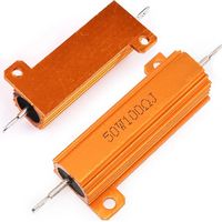 Resistore a filo avvolto con dissipatore di calore 50W 4 ohm Canbus