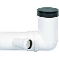 COURBE DE WC ORIENTABLE AVEC JOINT ET BOUCHON Dimensions : Diam. 90/50