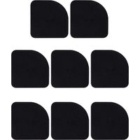 Anti Dérapant Mute Machine à Laver8 PCS Coussinets Anti-Vibrations Rondelle Absorbant Anti Vibration Pads Tapis de Pieds Silencieux en Caoutchouc pour Laveuse Sécheuse Machine à Laver Réfrigéra