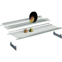MENSOLA SCOLAPIATTI ACCIAIO CROM C/SUPP 56 CM Q.TA 6