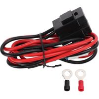 Cordon d'alimentation pour autoradio de remplacement de 85 cm/33,5 pouces de long pour Kenwood TS‑480 IC‑7000 IC7600.
