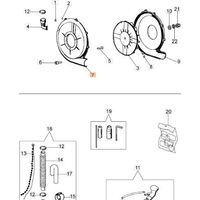 SEMI-CARACOL ORIGINAL EMAK 365200345R