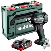 Avvitatore a impatto a batteria Metabo SSW 18 LTX 550 BL 18 V 550 Nm Brushless + 1x batteria LiHDX 4,0 Ah + metaBOX - senza caricabatteria