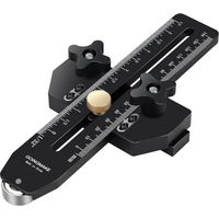 Guide de jig de table de scie mince pour faire des coupes à bande mince étroite répétitive Outils de travail du bois Table de guide de décalage mince rapide s'adapte à la fente en T de 3/8 "x 3/4"