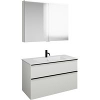 burgbad Eqio Set, bestehend aus Spiegelschrank,