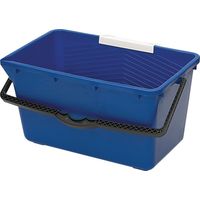 Secchio da 18 litri blu per pulizia delle finestre