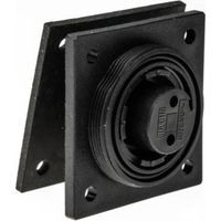 Conector din Bulgin px0764/s 2 pines carcasa con brida