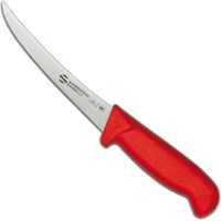 Ausbeinmesser, gebogen, Supra Colore HACCP, 130/290 mm – rot