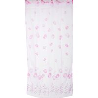 Voile de fenêtre à motif floral panneau de rideaux transparents pour chambre à coucher salon balcon