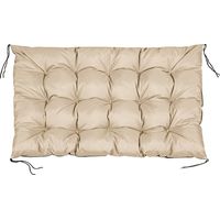 Coussin extérieur imperméable 120x80 cm pour banc en europalette – Tissu PVC Codura – Épaisseur 10-12 cm – Antiallergique et lavable