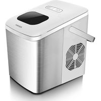 Haeger Pure Ice 120W machine à glace inox 12kg/24h