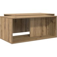 vidaXL Ensemble de tables basses 2 pcs Chêne artisanal