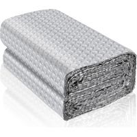 (3m×60cm) Rouleau isolant thermique en aluminium feuille réflecteur de radiateur film isolant thermique fenêtre plaque isolation thermique pour voiture mur