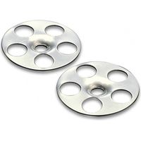 Jackon Verzinkte Unterlegscheiben Durchmesser 36 mm, gelocht, 1 Karton mit 10 Blistern, (20 Unterlegscheiben pro Blister) (4501711)