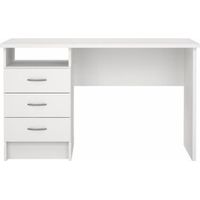 KIT SCRIVANIA FUNCTION PLUS 120X48X72CM BIANCO