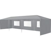 Pavillon Wedau 900x300x255 cm Dunkelgrau casa.pro