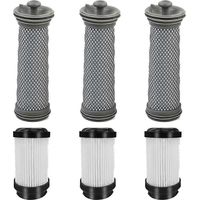Kit de pièces de rechange pour filtres pour aspirateur Tineco Pure ONE S15/S15 Essentials/S15 Pet Ex, préfiltres et filtres HEPA