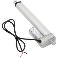 Vérin électrique blanc 200mm course 750N IP65 moteur linéaire pour canapé électrique 24V