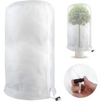 Winterabdeckung für Pflanzen, Winterabdeckung für Freilandpflanzen, Schutzhüllen für Pflanzen gegen Kälte und Frost, Winterabdeckung für Pflanzen, Garten-Pflanzsack (250×350cm)