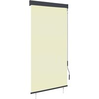 vidaXL Store roulant d'extérieur 100 x 250 cm Crème