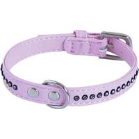 Collier chien Glamorous Rose 1 Rang Taille : T2
