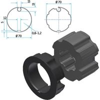 Motoradapter cherubini a45050517 kompatibel 45mm langlebig