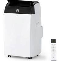 10000 BTU Portable Air Conditioner – 3-in-1 Mobile AC with Cooling, Dehumidifier & Fan – R290 Refrigerant, Energy Efficient, Quiet, 24H Timer, Remote, Window Kit – Cools up to 500 Sq Ft - Black top co