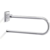 Inda - Support de sécurité pliant pour toilettes chromé poli