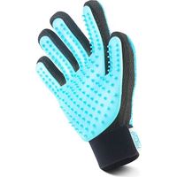 Fellpflege Handschuh Katze, Double Haustier Handschuh Bürste