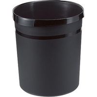 HAN Papierkorb GRIP 18190-13 18Liter Kunststoff schwarz