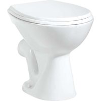 Aqualine Sanitari in ceramica - WC a terra, scarico posteriore, bianco TP330