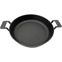 Brasero – Sauteuse en fonte FlexiGrill pour barbecue gaz Emma – Cuisson optimale légumes et viandes – Répartition uniforme de la chaleur