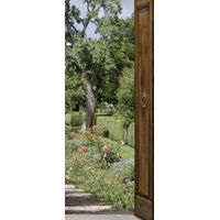PLAGE mi Giardino Trompe-l' oeil de Porta, Vinile, Multicolore, 83 x 3 x 204 cm