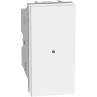 Pulsante assiale Bticino MatixGo JW4055 1P 10AX illuminabile