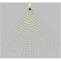 Lotti LED-Lichtvorhang grün 5 Meter